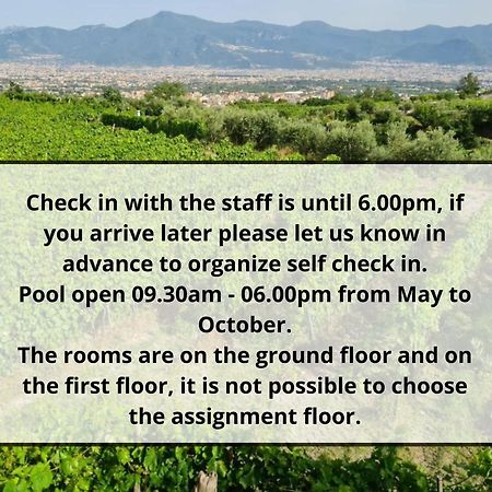 Vesuvio Inn Bed & Wine Experience Boscotrecase Екстер'єр фото